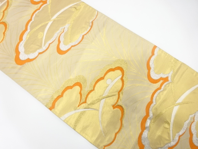 Japanese Kimono / Antique / Fukuro Obi Silk